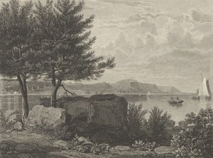 Weehawken, 1833. av Asher Brown Durand