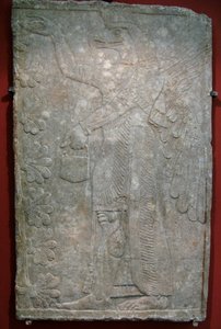Relieff fra palasset til Ashurnasirpal II i Kalhu, Nimrud, 900-tallet f.Kr. av Assyrian Art.