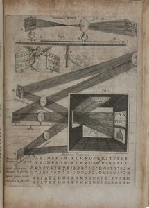 Den store kunsten av lys og skygge, 1646 av Athanasius Kircher