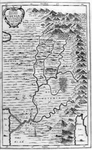 Kart over Edens hage, 1675