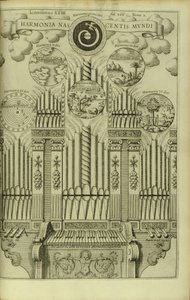The Harmony of the Birth of the World Harmonia Nascentis Mundi fra Musurgia Universalis av Athanasius Kircher