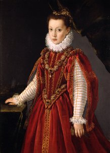 Portrett av en ung dame