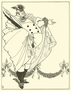 Innholdsside, The Savoy No 1 (litografi) av Aubrey (after) Beardsley
