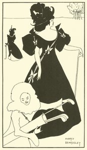 Design for et golfkort (litografi)