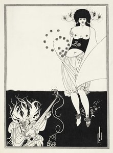 Illustrasjon for 'Salome' av Oscar Wilde
