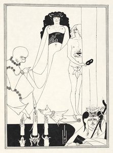 Illustrasjon for 'Salome' av Oscar Wilde