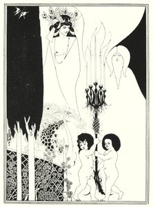The Eyes of Herodes (gravering) av Aubrey (after) Beardsley