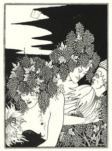 The Snare of Vintage (gravering) av Aubrey (after) Beardsley