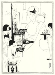 The Toilette of Salome (gravering) av Aubrey (after) Beardsley