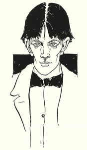 Et portrett av Aubrey Beardsley for seg selv av Aubrey Beardsley