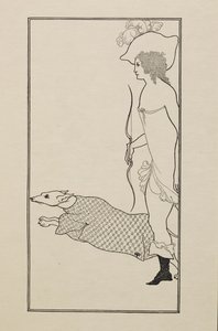 Atalanta, fra en bok med femti tegninger av Aubrey Beardsley