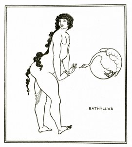 Bathyllus, ca. 1894 av Aubrey Beardsley