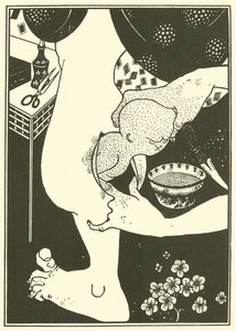 Fødsel av leggkalven av Aubrey Beardsley