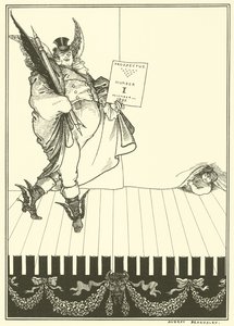Designprospekt for Savoy av Aubrey Beardsley