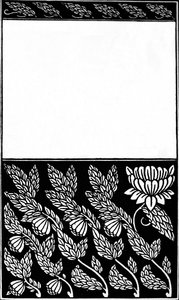 Design for Cover of Nobodys Fault, 1914 av Aubrey Beardsley