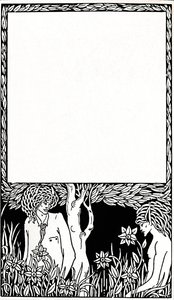 Design for Tittel-Page of Pagan Papers, 1893, 1914 av Aubrey Beardsley