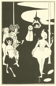 Frontispice, skuespill av John Davidson, 1893 av Aubrey Beardsley