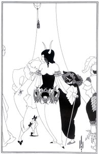 Illustrasjon for The Masque of the Red Death av Edgar Allan Poe, 1895