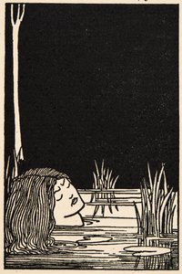 Fruen av innsjøen av Aubrey Beardsley