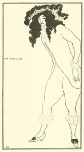 Fru Pinchwife av Aubrey Beardsley
