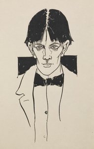 Portrett fra en bok med femti tegninger av Aubrey Beardsley