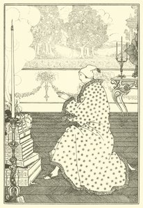 Baronens bønn av Aubrey Beardsley