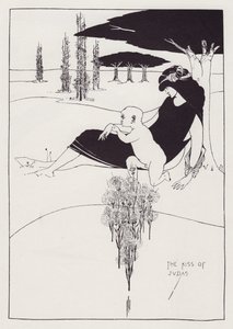 Judas kyss, 1893. av Aubrey Beardsley