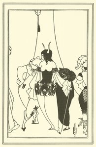 Den røde dødens maske av Aubrey Beardsley