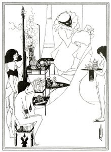 The Toilette of Salome, ca. 1894 (litho) av Aubrey Beardsley