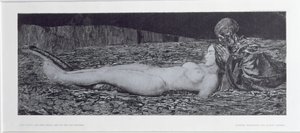 One Corpse, fra syklusen Death and the Maiden av August Bromse