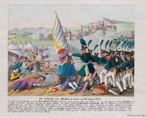 Russisk-tyrkisk krig 1828-1829 - Stormingen av Akhaltsikhe-festningen (eller Rabat-slottet) (Georgia) - Stormingen av Akhaltsikhe-festningen 27. august