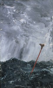 Stormy Sea Broom Buoy, 1892 (olje på papir)