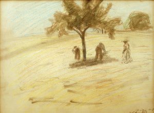 I marka i Kandern av August Macke