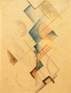 Fargede former (abstrakte former) av August Macke