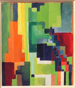 Fargede former II av August Macke