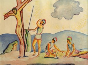 korsfestelse av August Macke