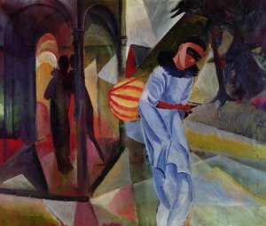 Pjerrot av August Macke