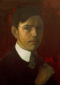 Selvportrett av August Macke