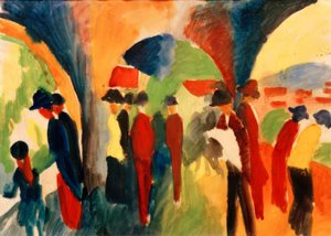 barnevogn av August Macke