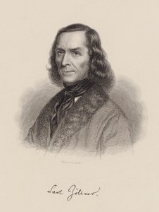 Portrett av komponisten Carl Friedrich Zöllner 1800-1860, ca. 1850.