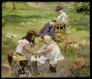 Pikniken av August Willem van Voorden