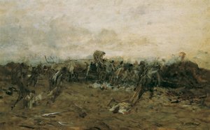 Etter slaget av August von Pettenkofen