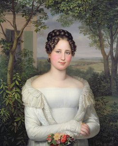 Portrett av Frau Horstmann, 1822