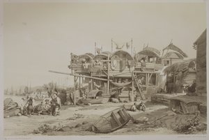 Housing for the Poor i den indre havnen i Macao, plate 13 fra 