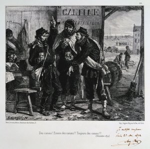Kanoner! Flere våpen!! Alltid våpen!!! Beleiring av Paris, desember 1870 1872