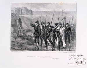 To timer, det går så fort når været er fint, Siege of Paris, 1870-1871 1871