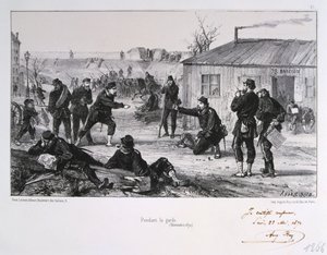Under vakten, beleiringen av Paris, den fransk-prøyssiske krigen, november 1870 1872