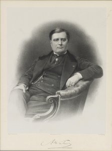 Portrett av Alexandre Florian Joseph, grev Colonna-Walewski 1810-1868