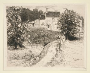 At Bellot (Seine-et-Marne) (At Bellot [Seine-et-Marne]) av Auguste Lepere