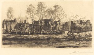 Sommes bredder ved Amiens av Auguste Lepere